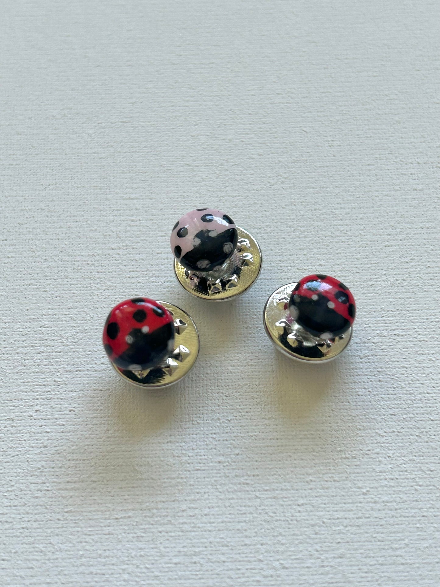 ladybug pins