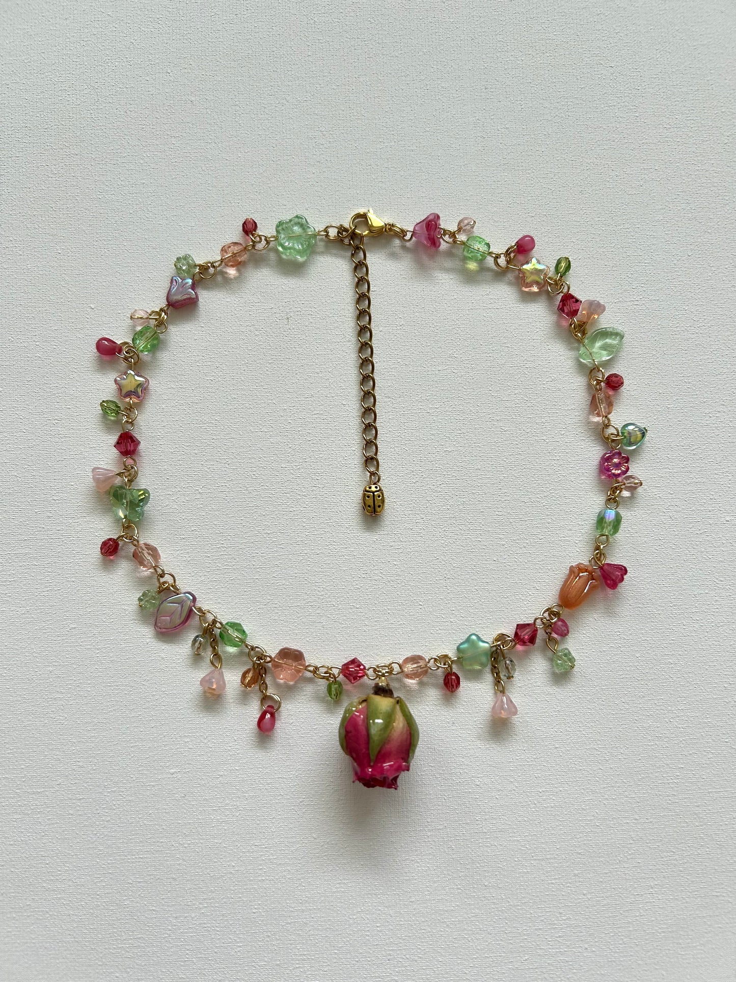 flower fairy necklace