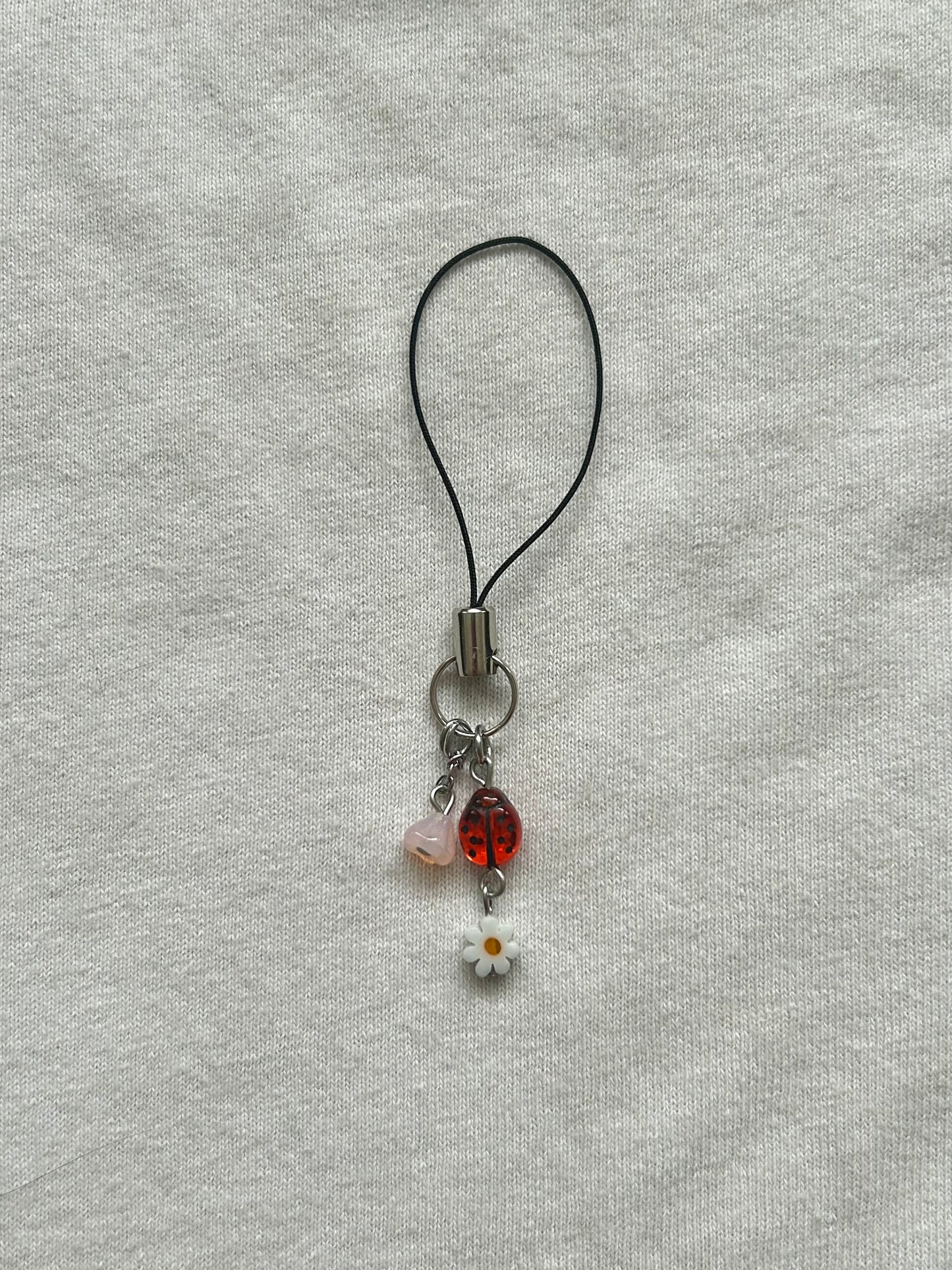 lucky bug phone charm