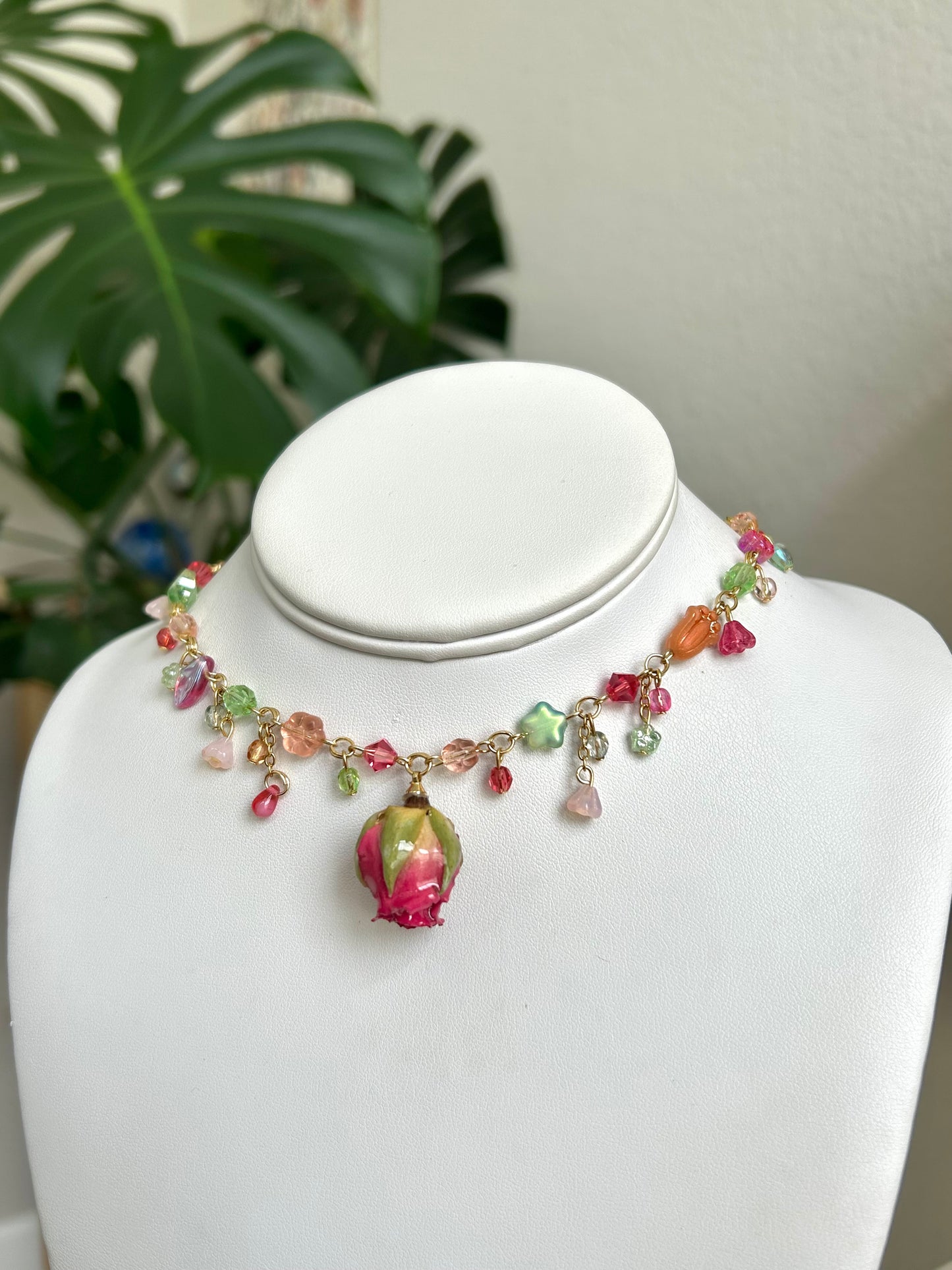 flower fairy necklace