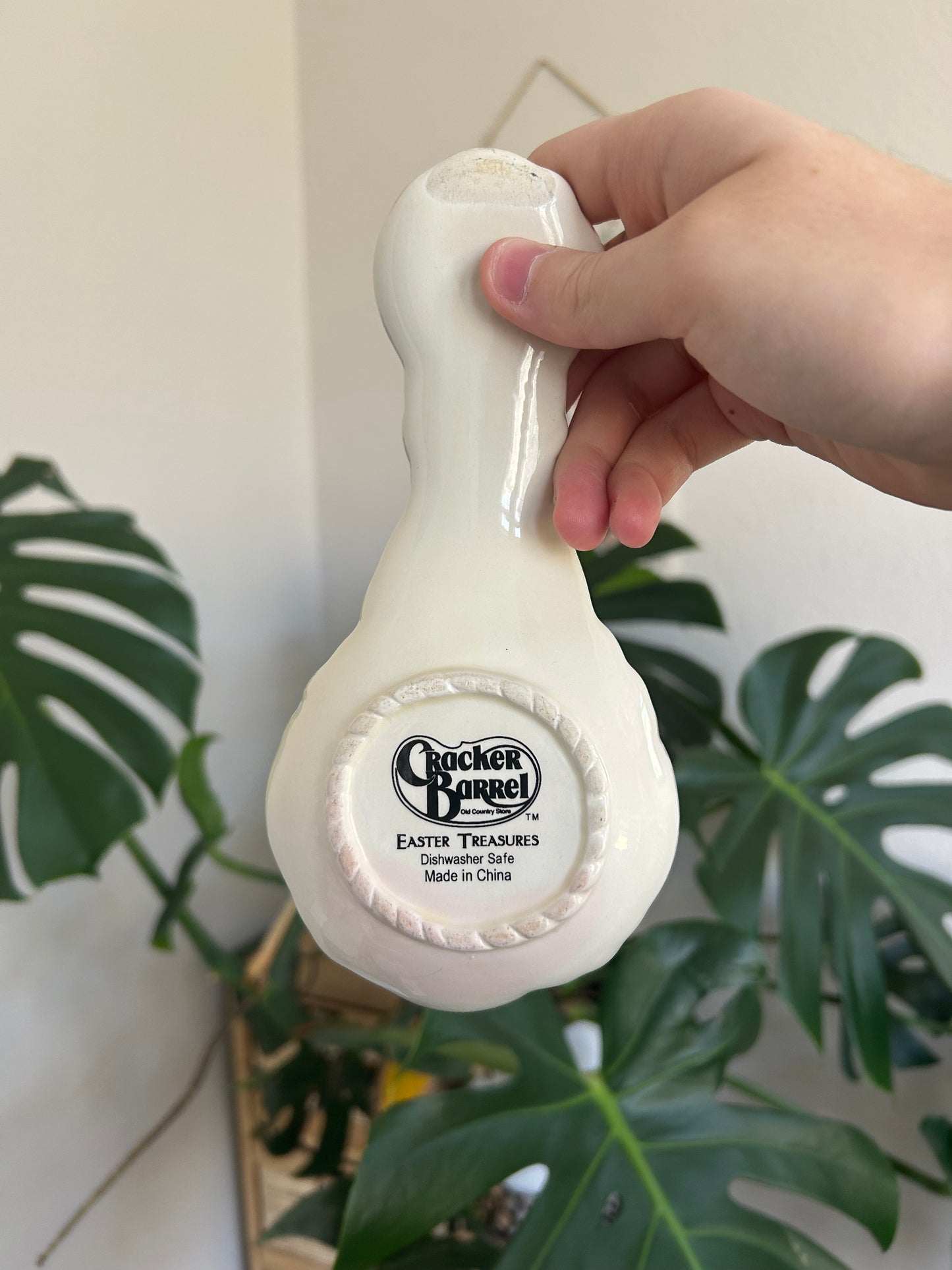bunny garden spoon rest
