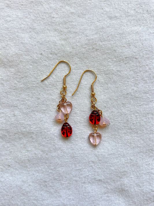 love bug earrings