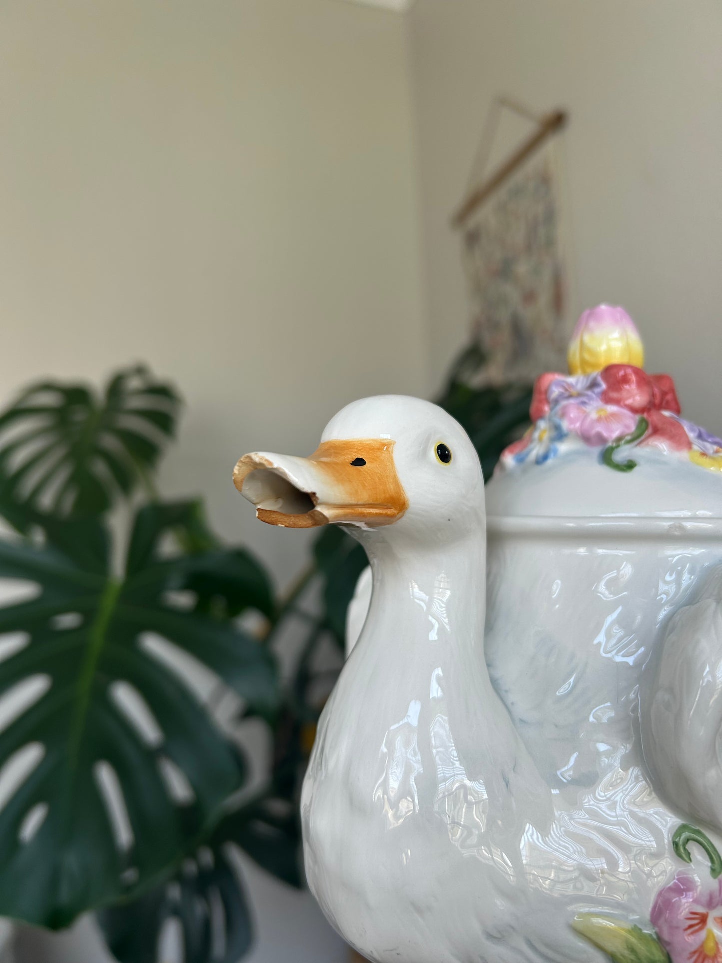 goose teapot