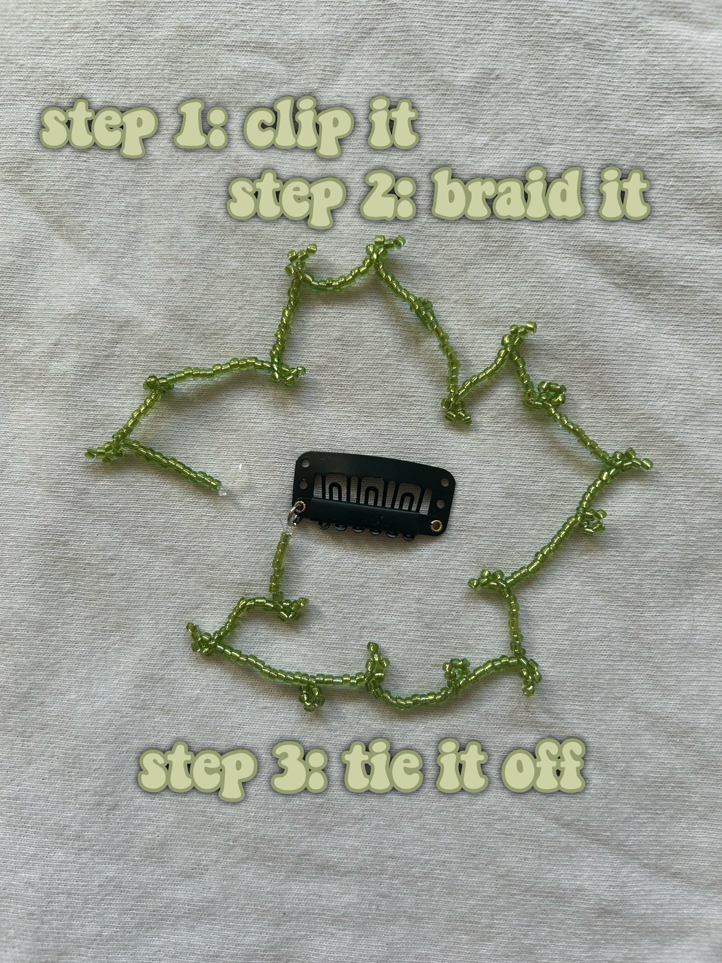 vine hair accessory