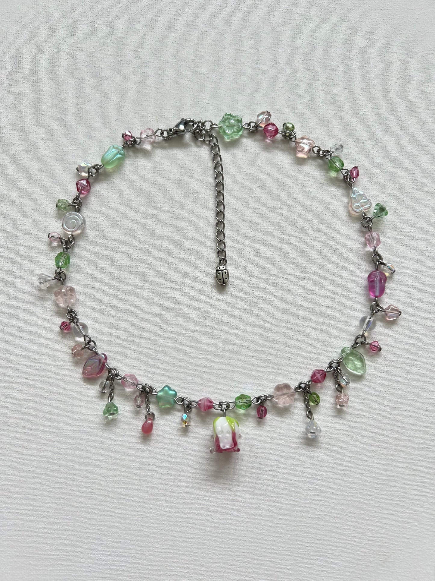 rose water necklace