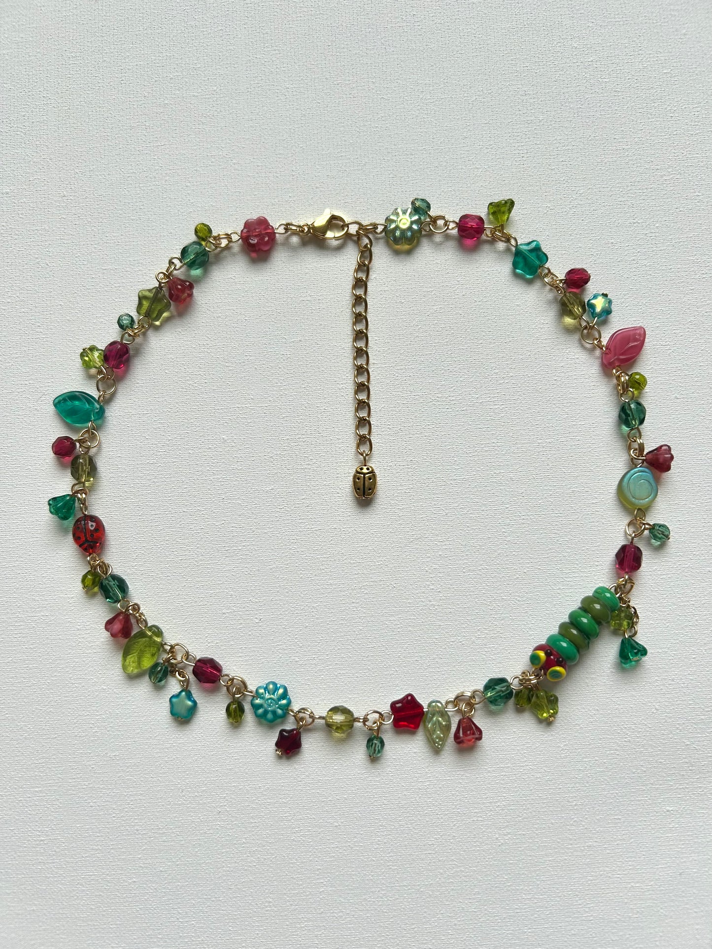hungry caterpillar necklace