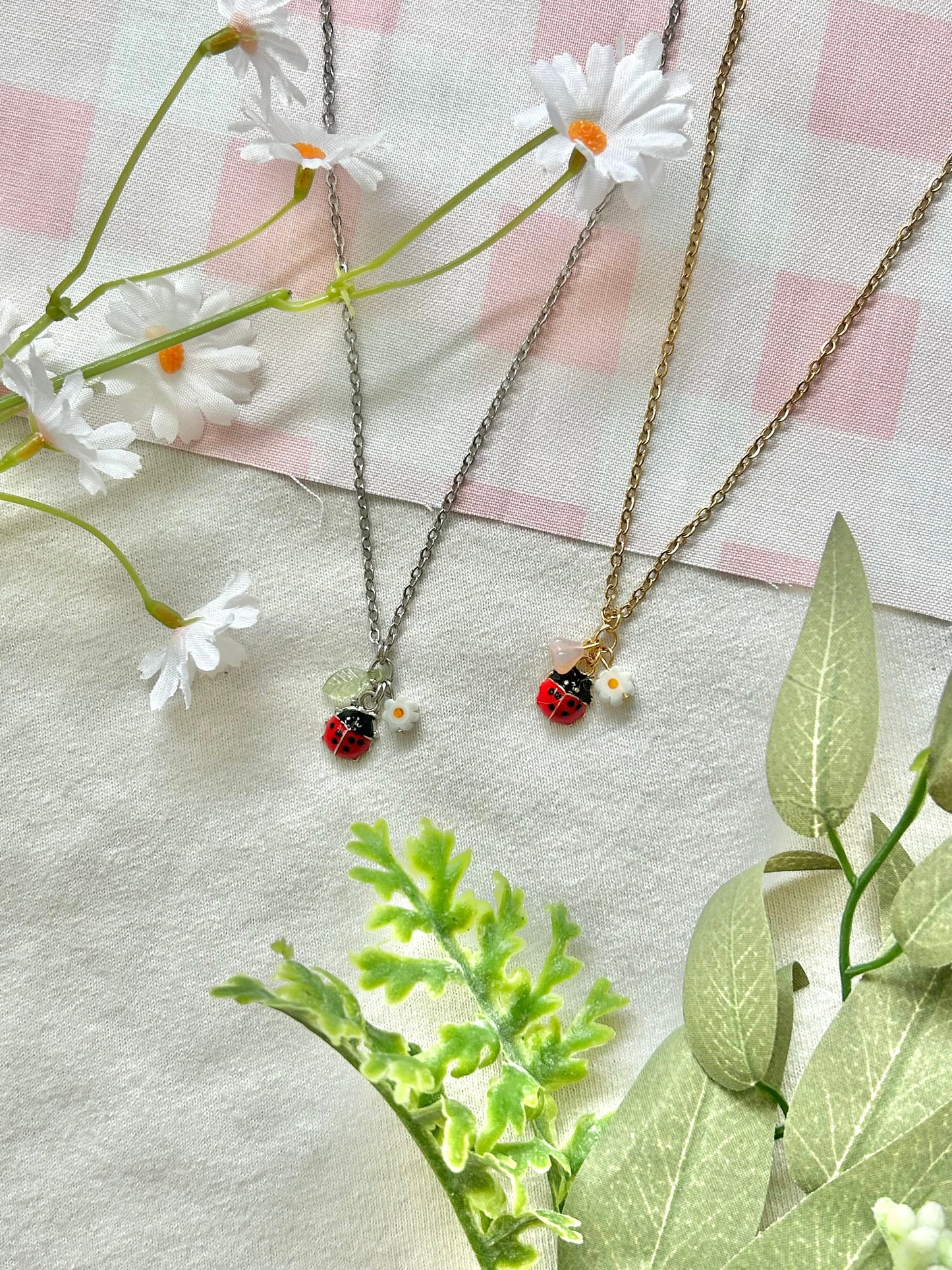 lucky bug necklace