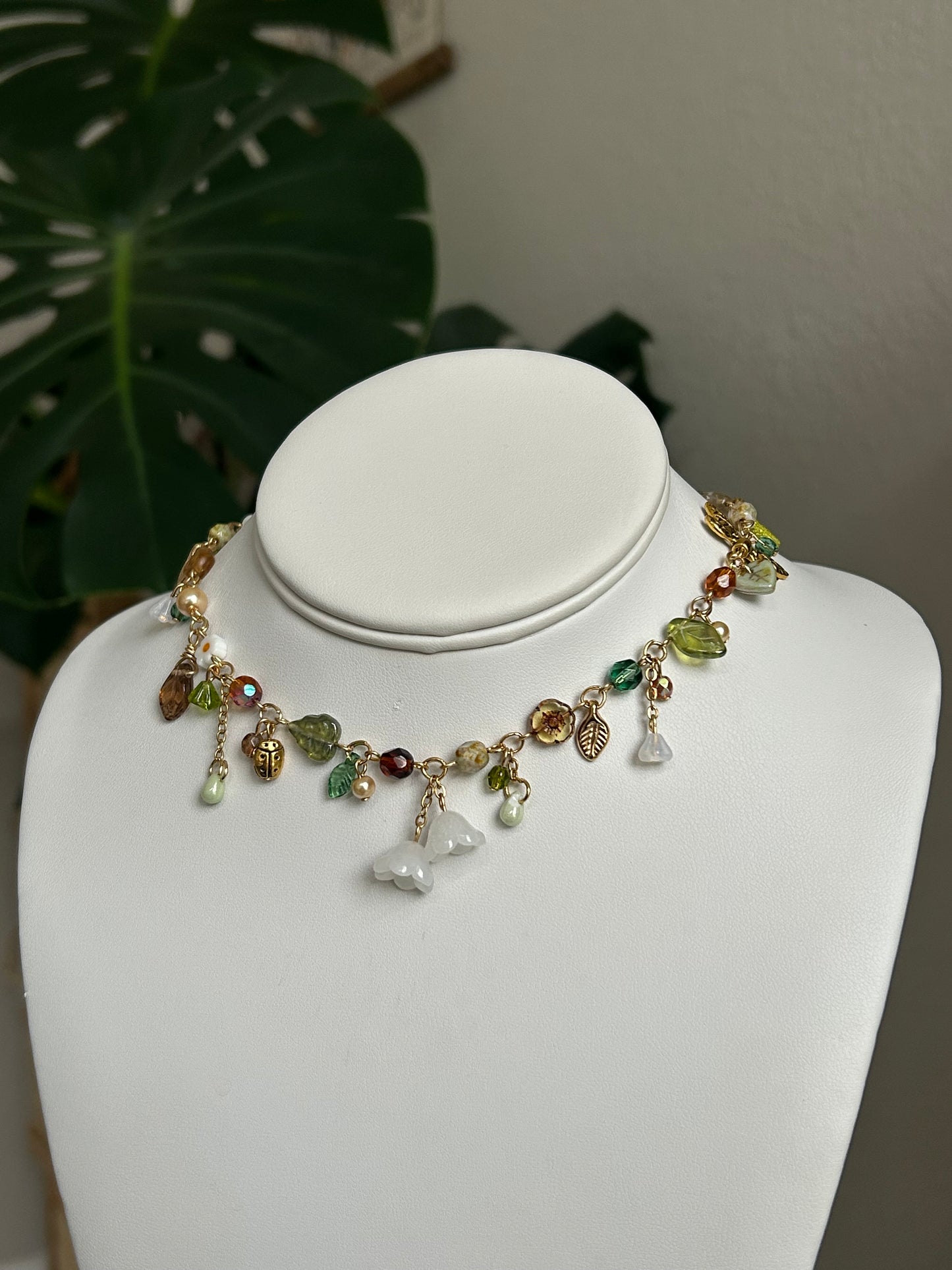 forest flower necklace