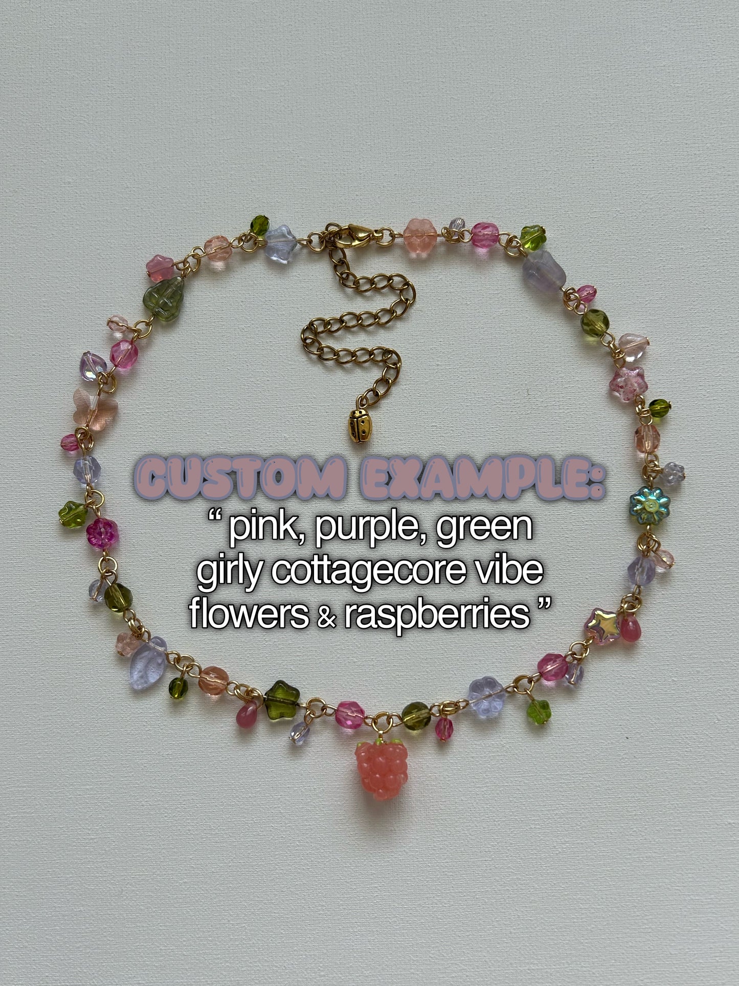 surprise custom necklace