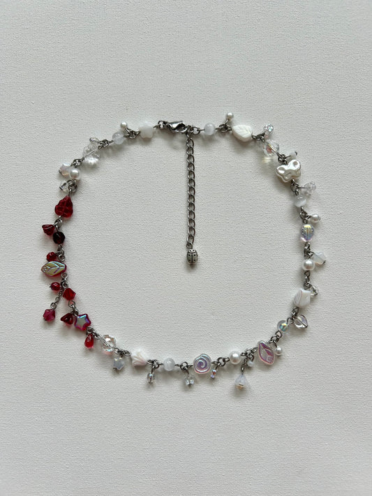 vampire bite necklace