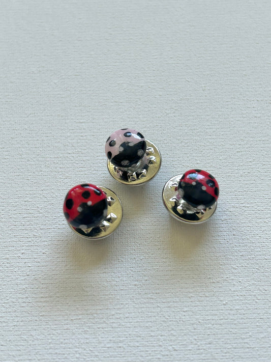 ladybug pins