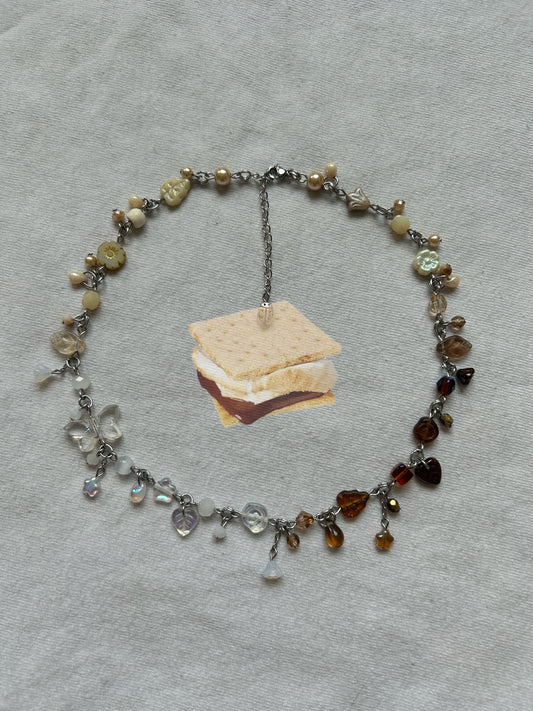 smores gradient necklace