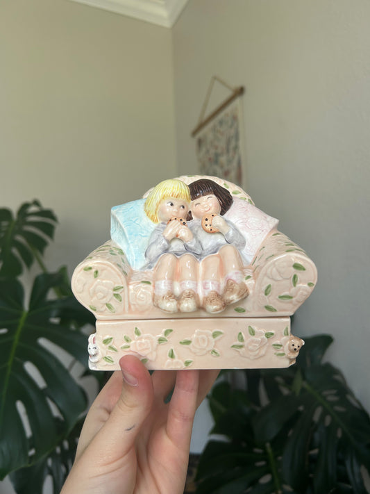 cookie couch trinket dish