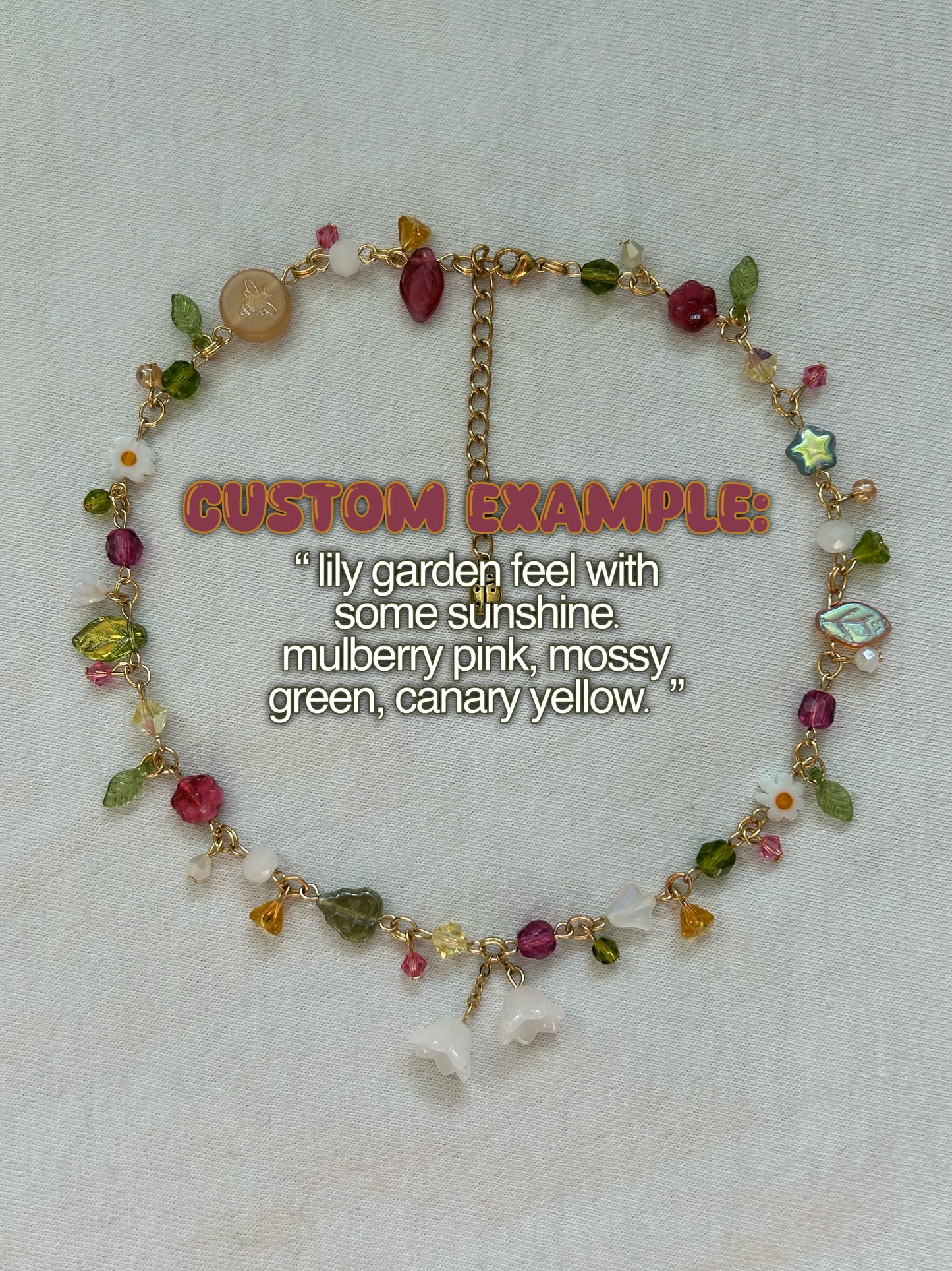 surprise custom necklace