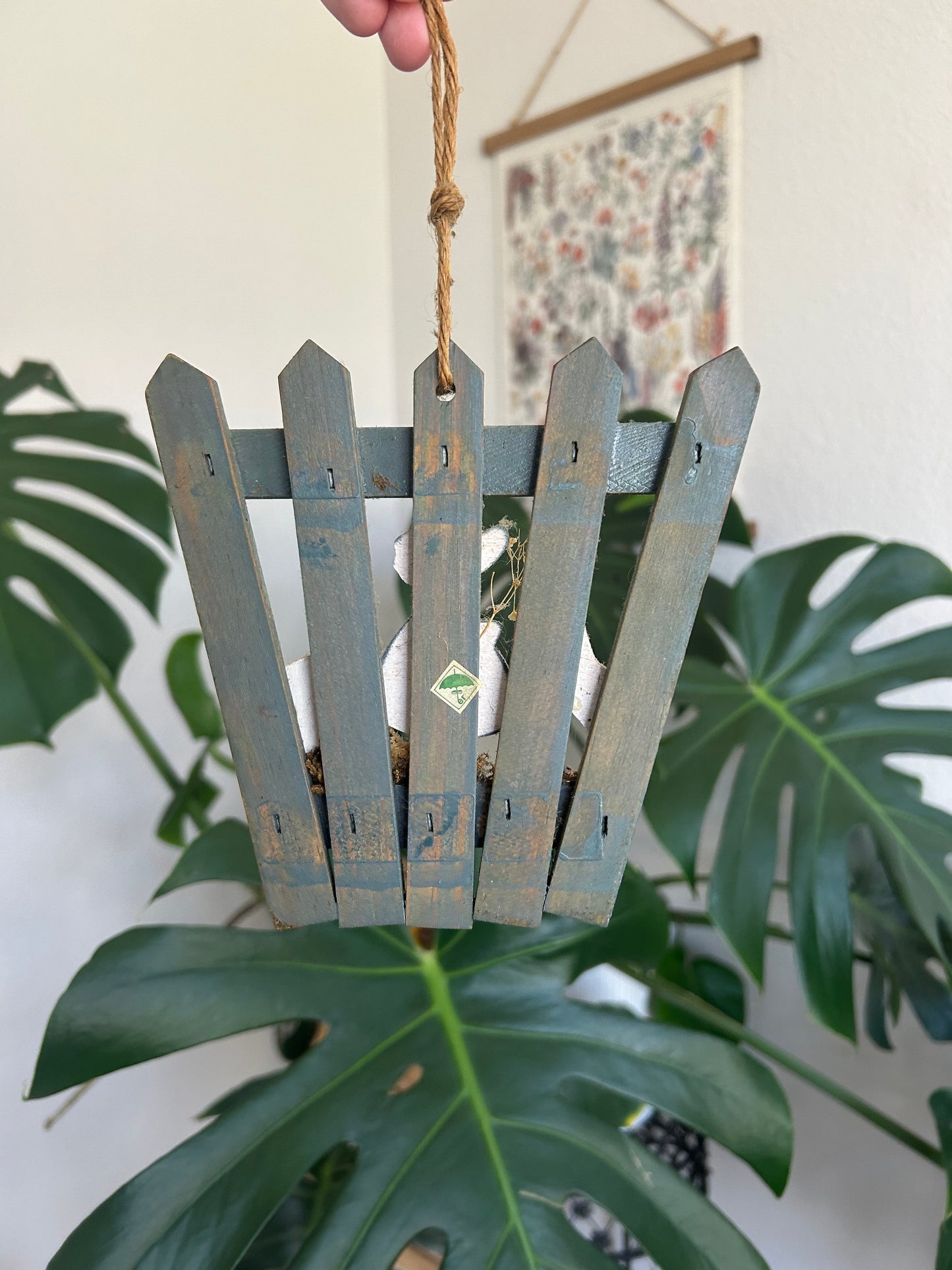 garden goose wall decor hook