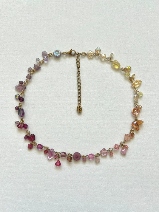 summer sunset necklace