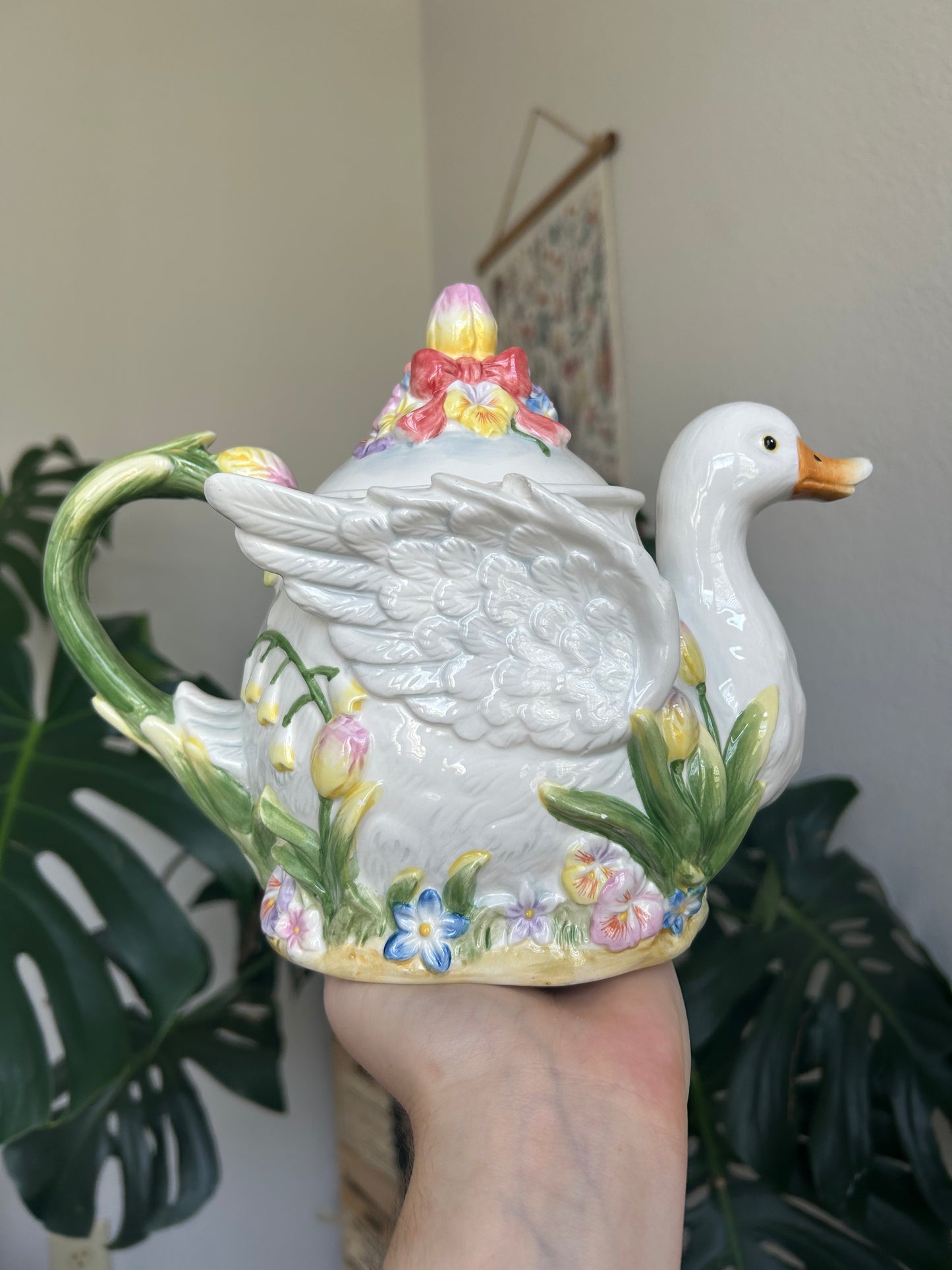 goose teapot