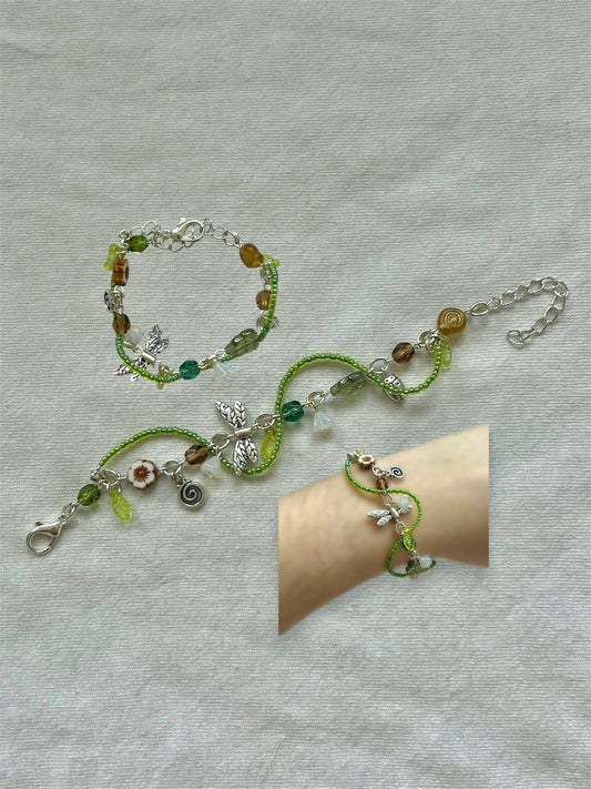 mother earth vine bracelet (gold available)