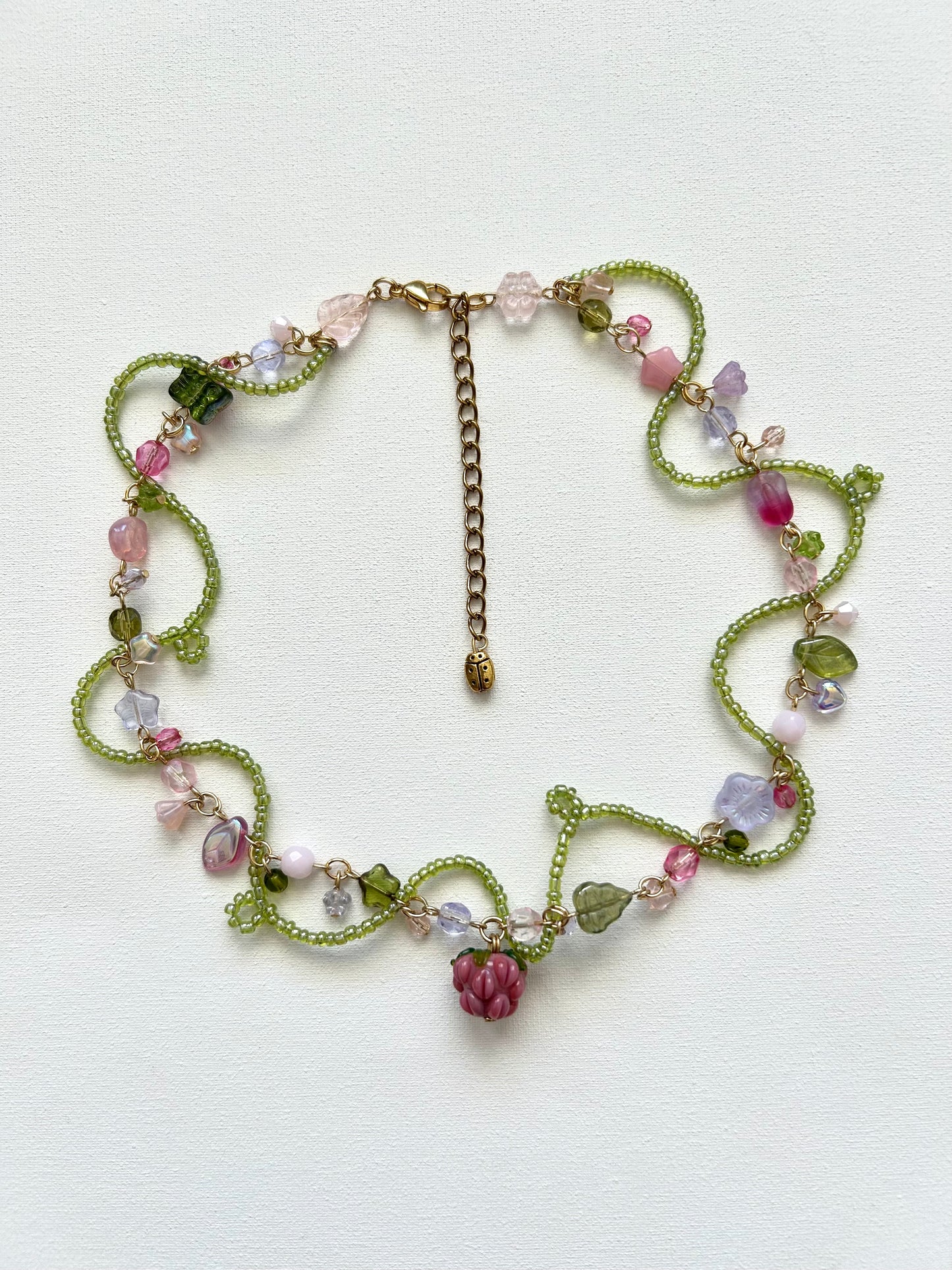 fairy berry vine necklace