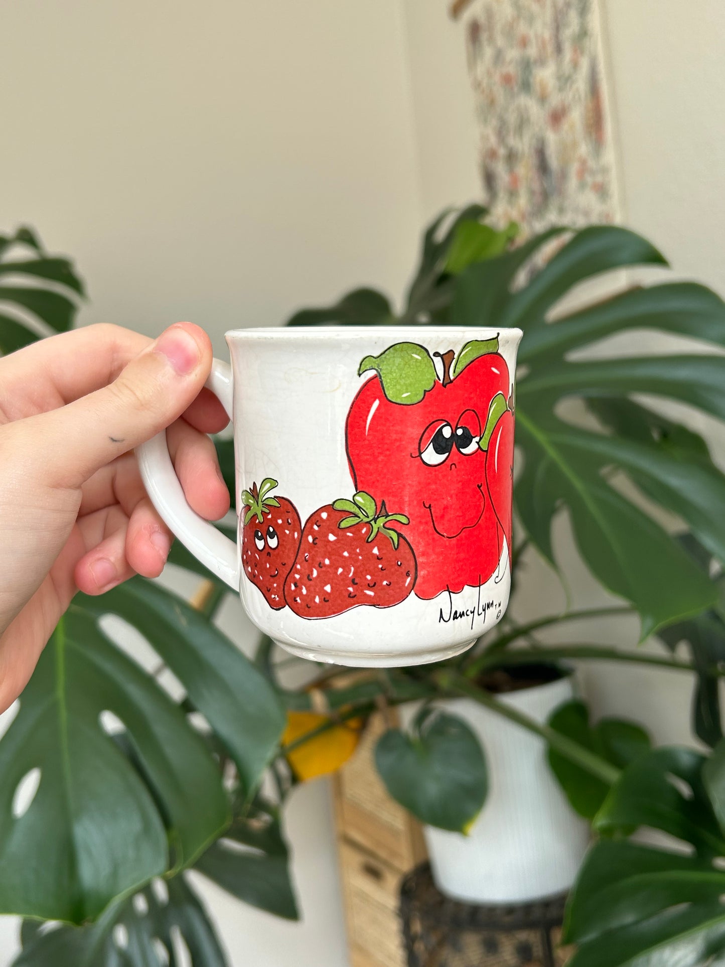 happy fruit mug