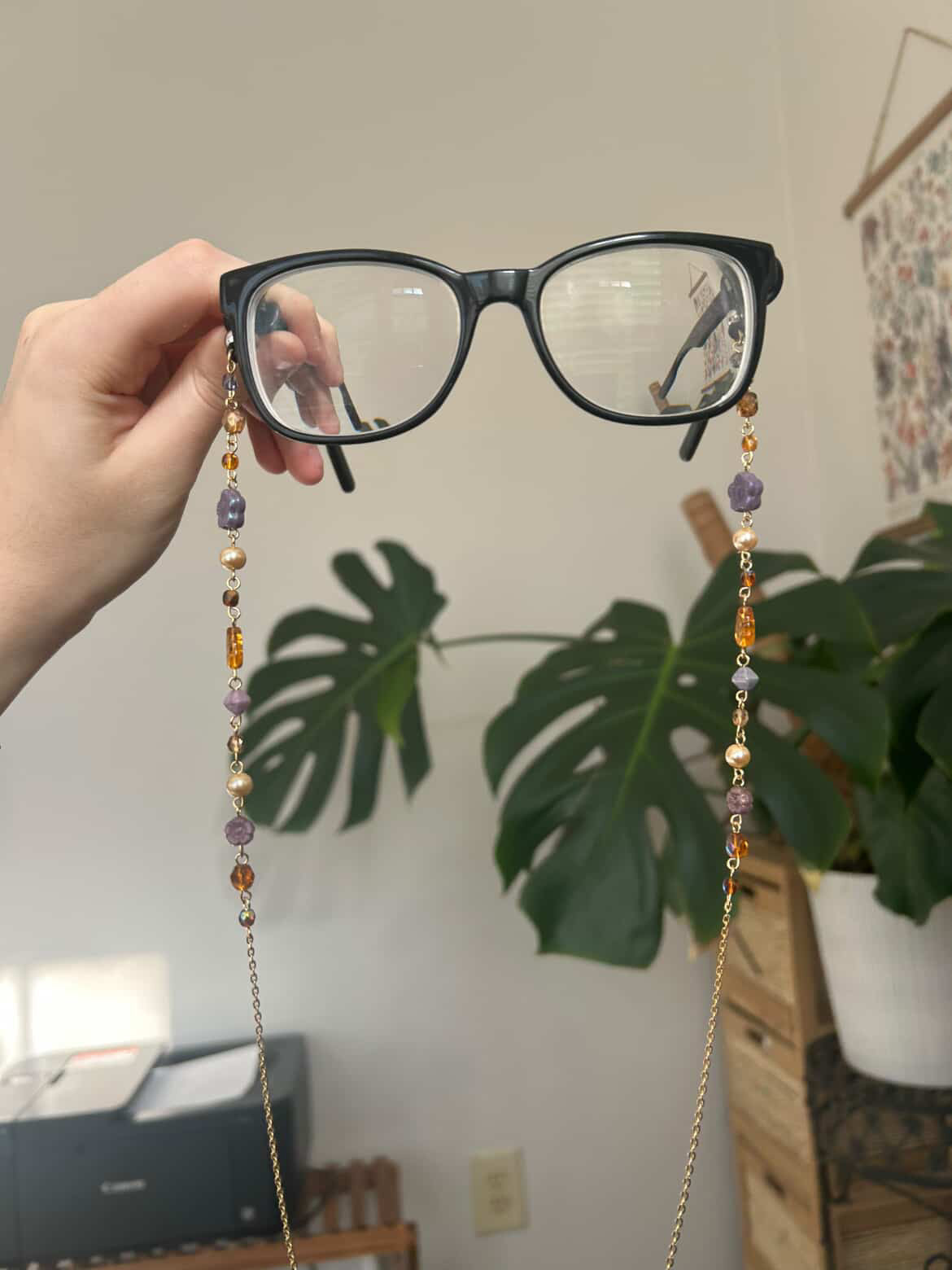 custom glasses chain