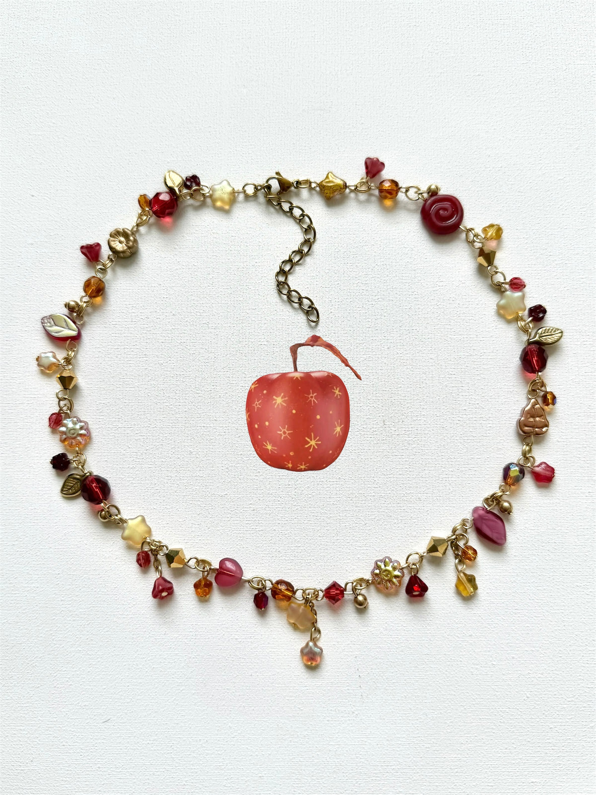 red remarkable necklace