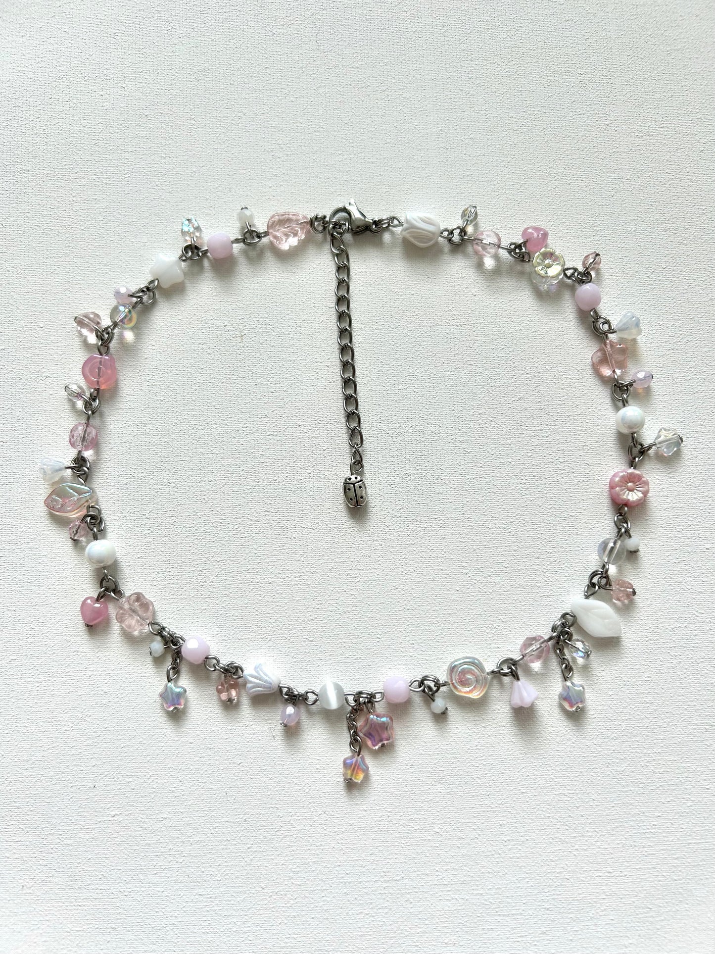 twisted peppermint necklace