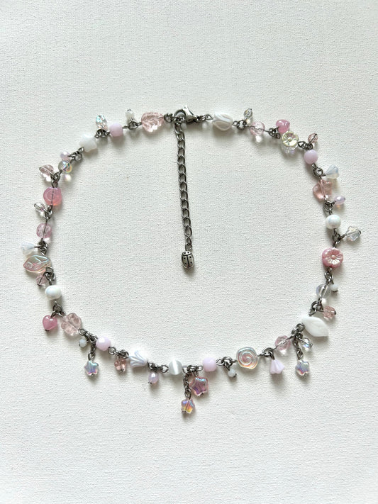 twisted peppermint necklace