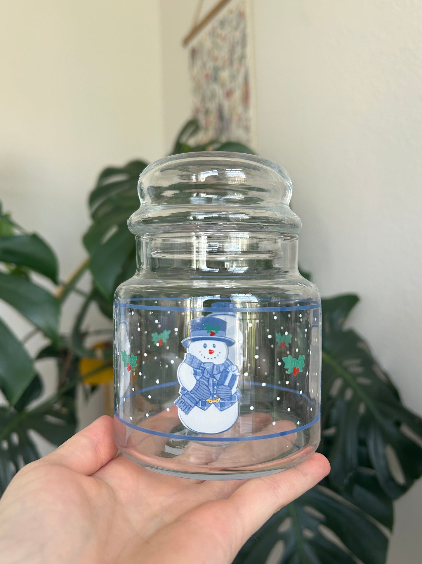 snowman canister