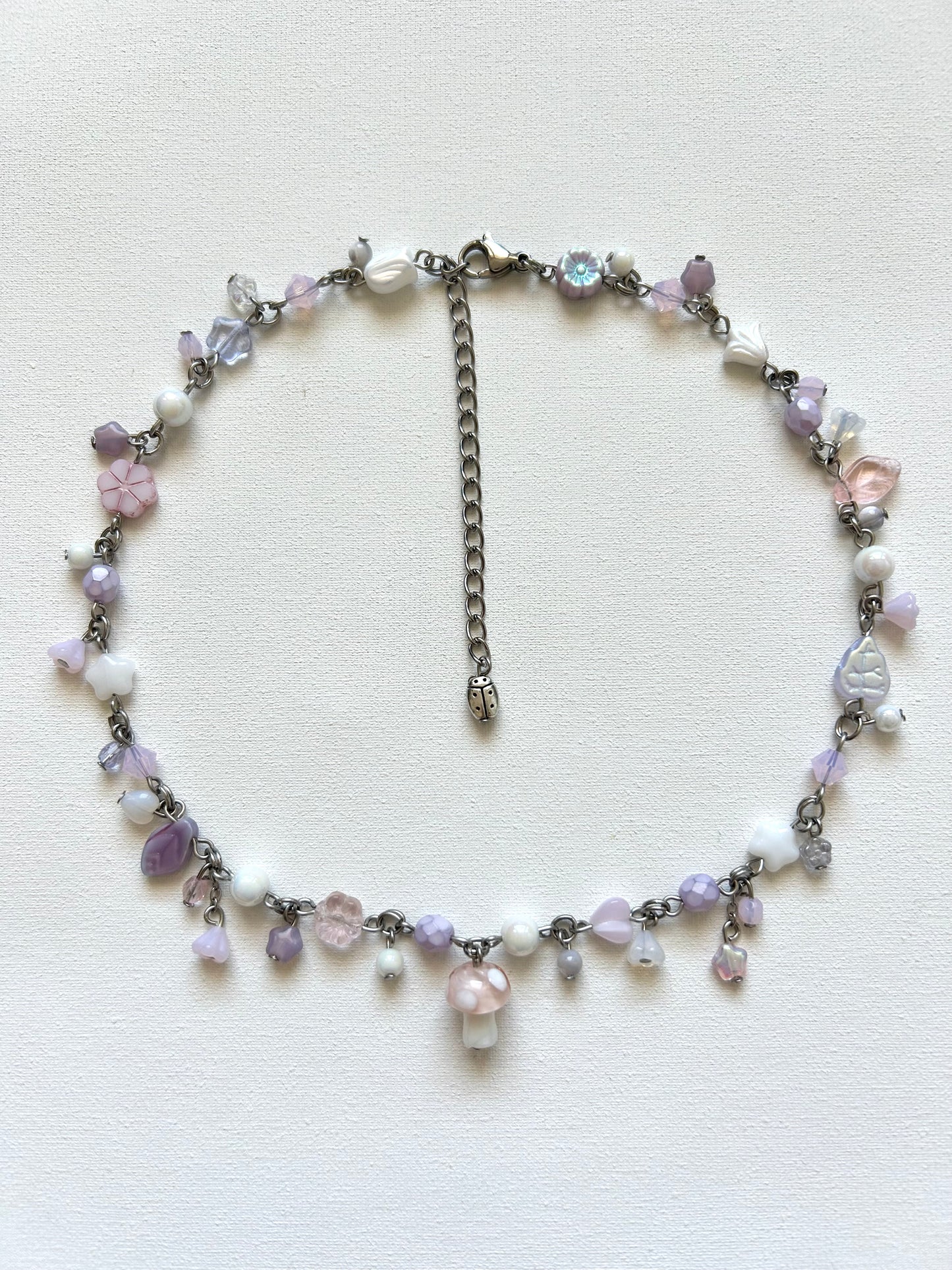 sugar shroom necklace