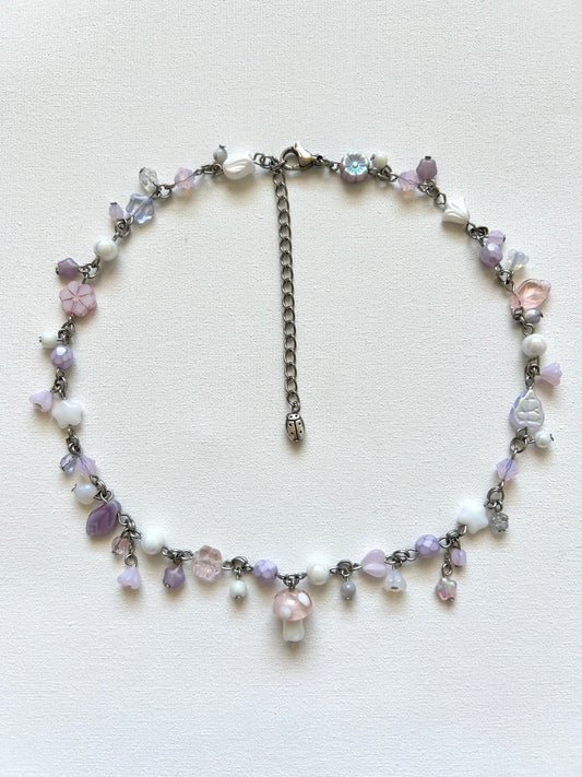 sugar shroom necklace
