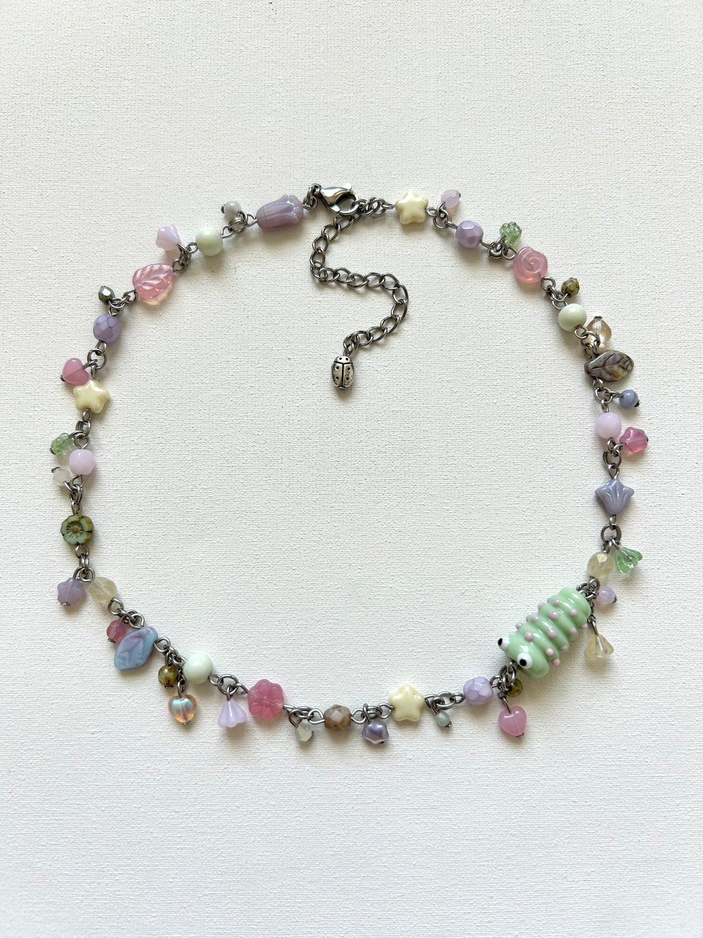 funfetti worm necklace