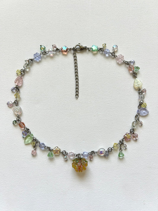 golden berry necklace