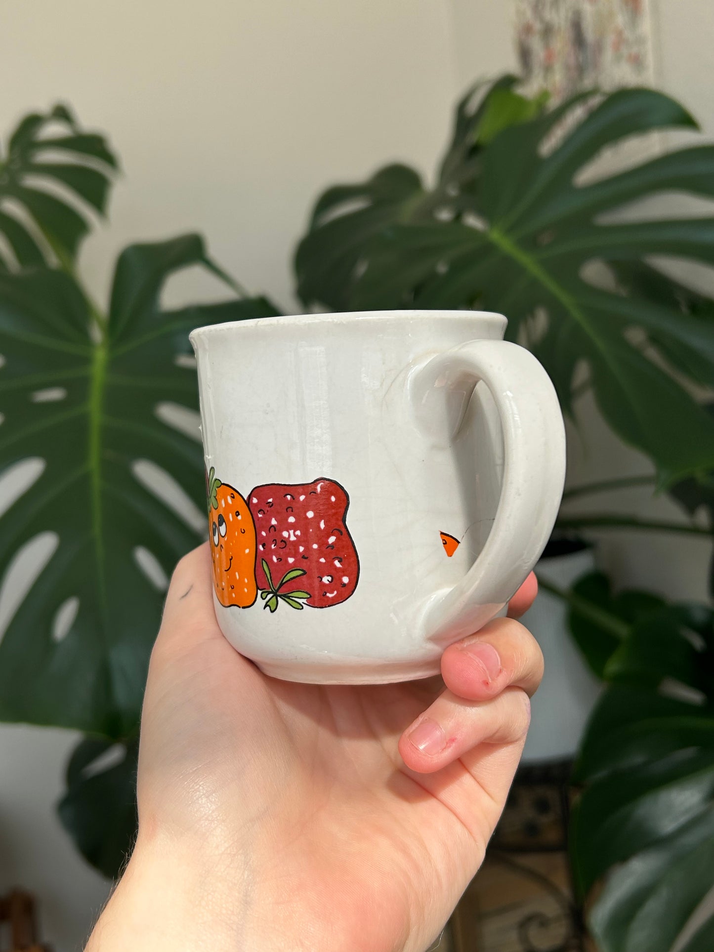 happy fruit mug
