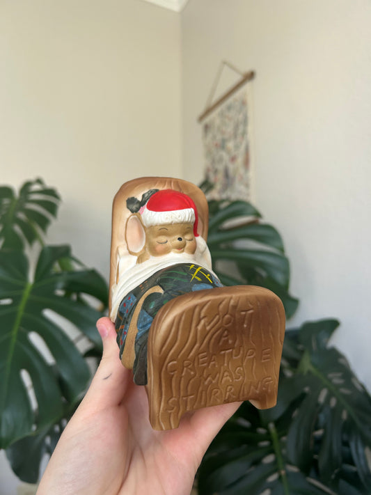 christmas mouse music box - jingle bells