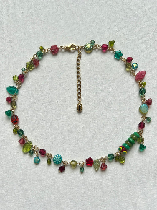 very hungry caterpillar necklace