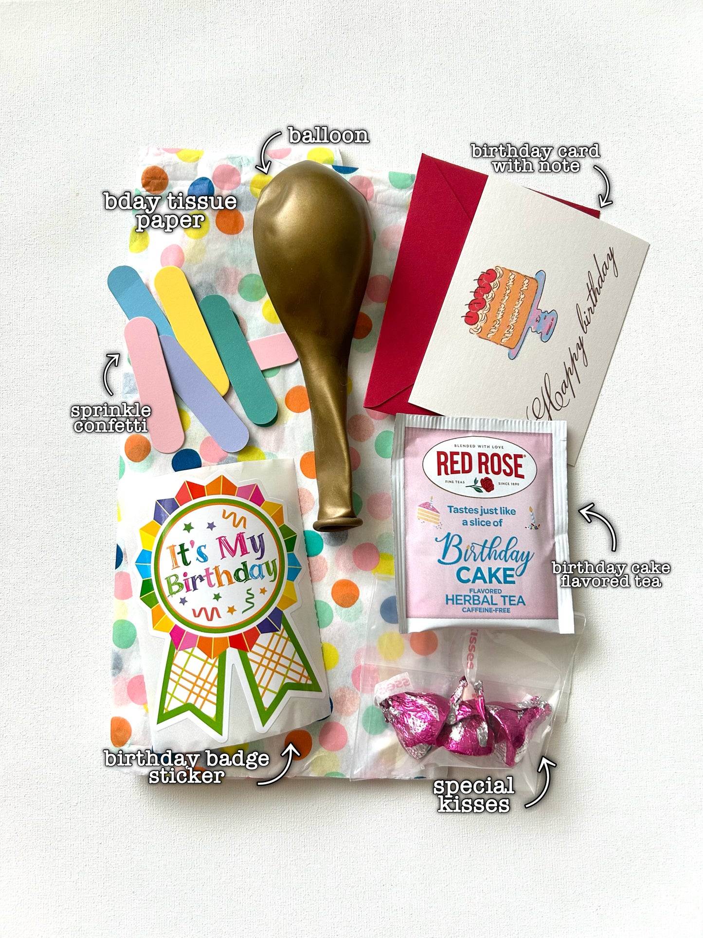birthday packaging for order