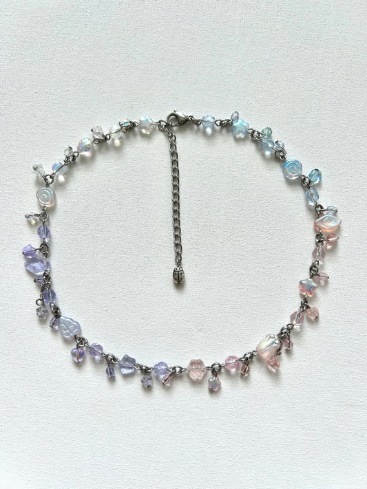 winters rainbow necklace