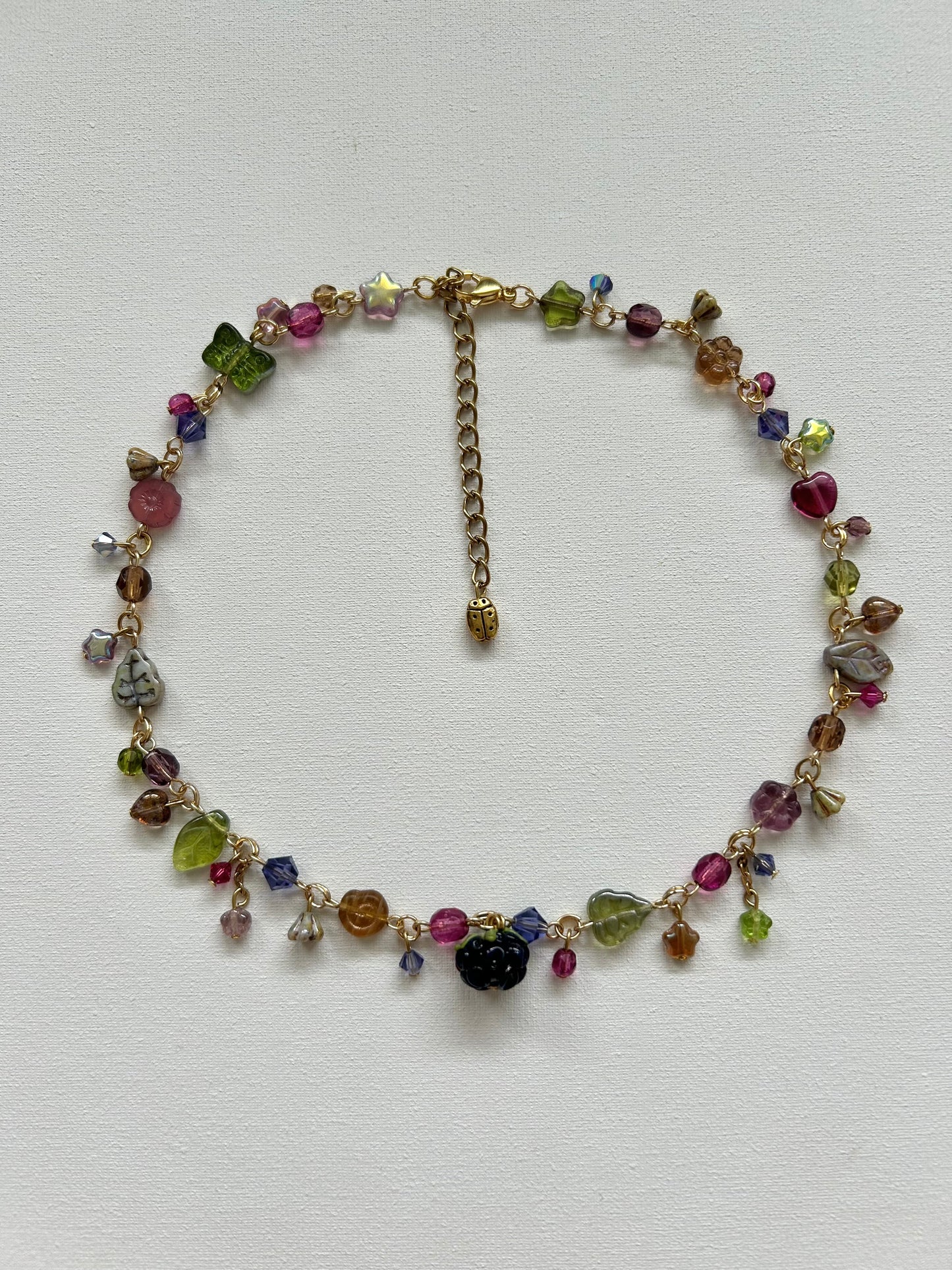 blackberry blossom necklace