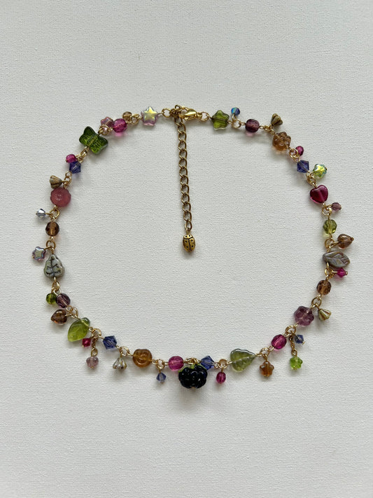 blackberry blossom necklace