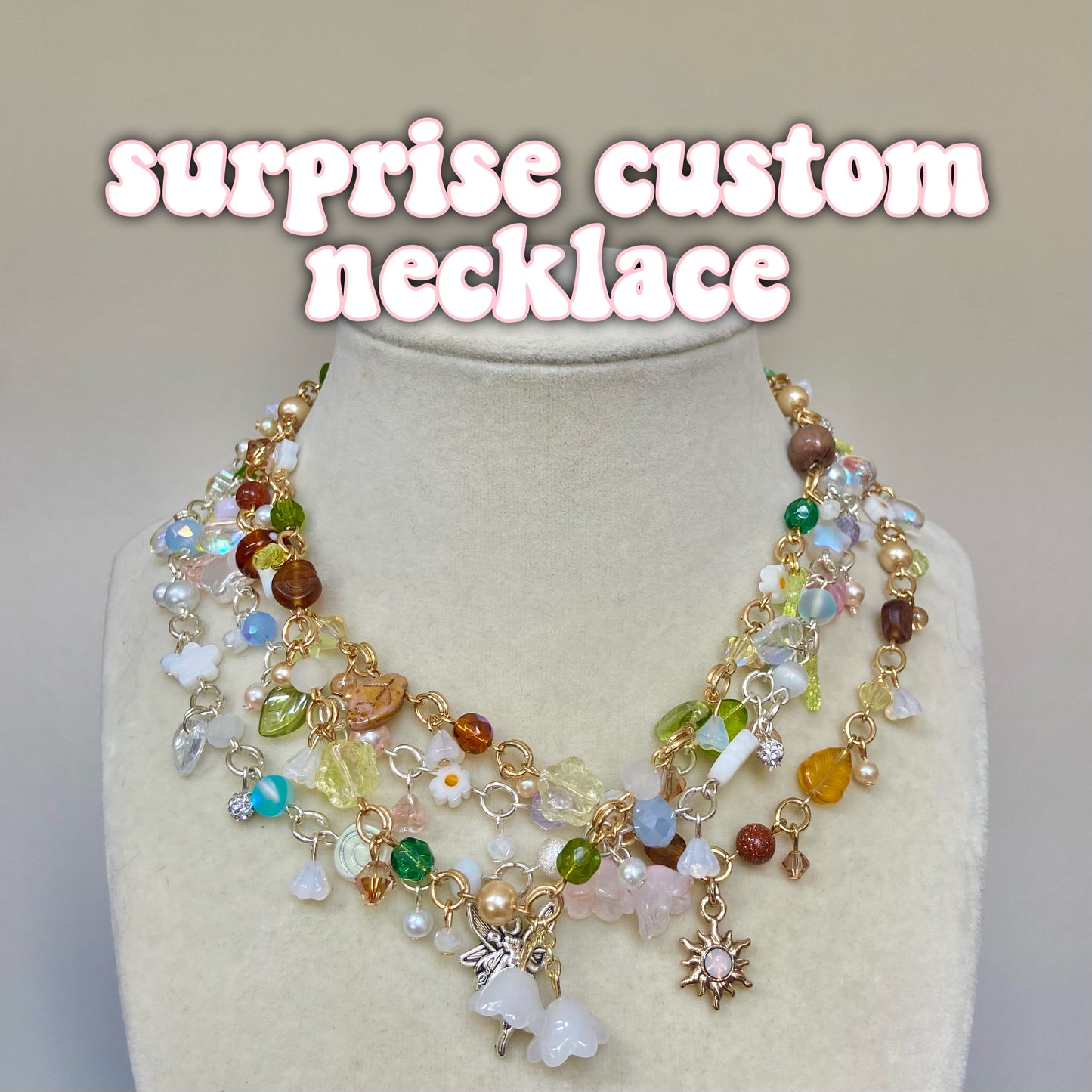 surprise custom necklace